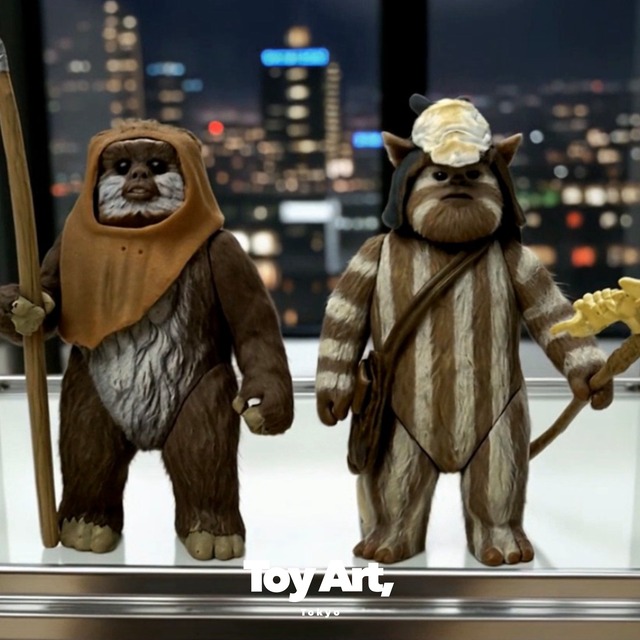 STARWARS EWOKS  WICKET & LOGRAY