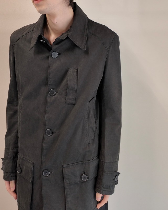 【MARCO TAGLIAFERRI】moleskin middle length coat