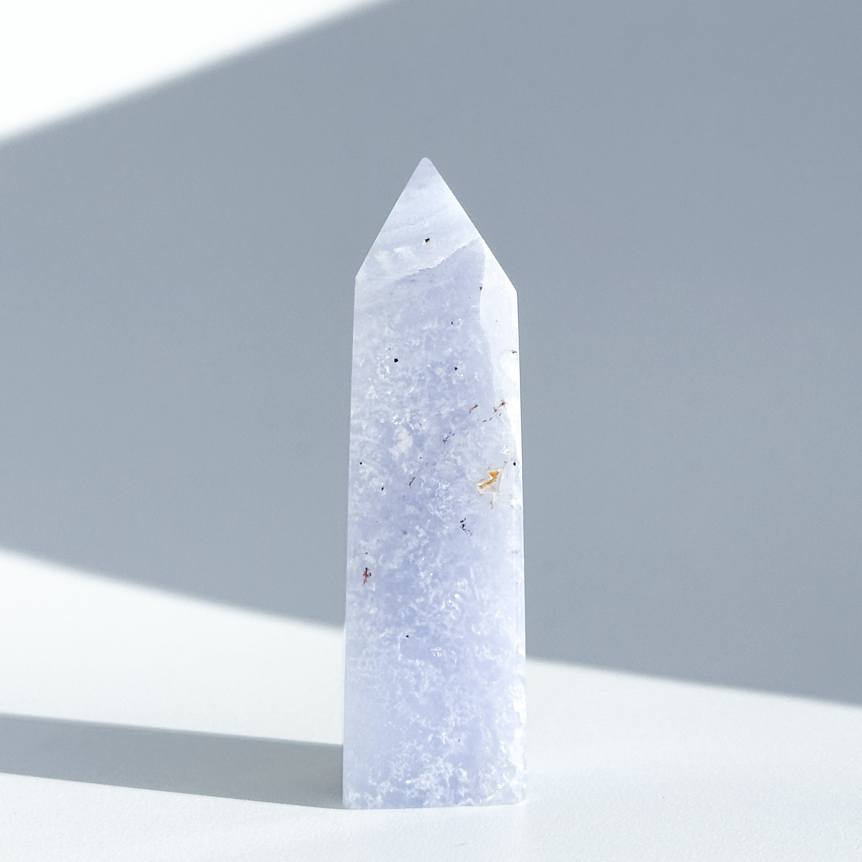 ブルーレースアゲート タワー01◇ Blue Lace Agate ◇天然石・鉱物