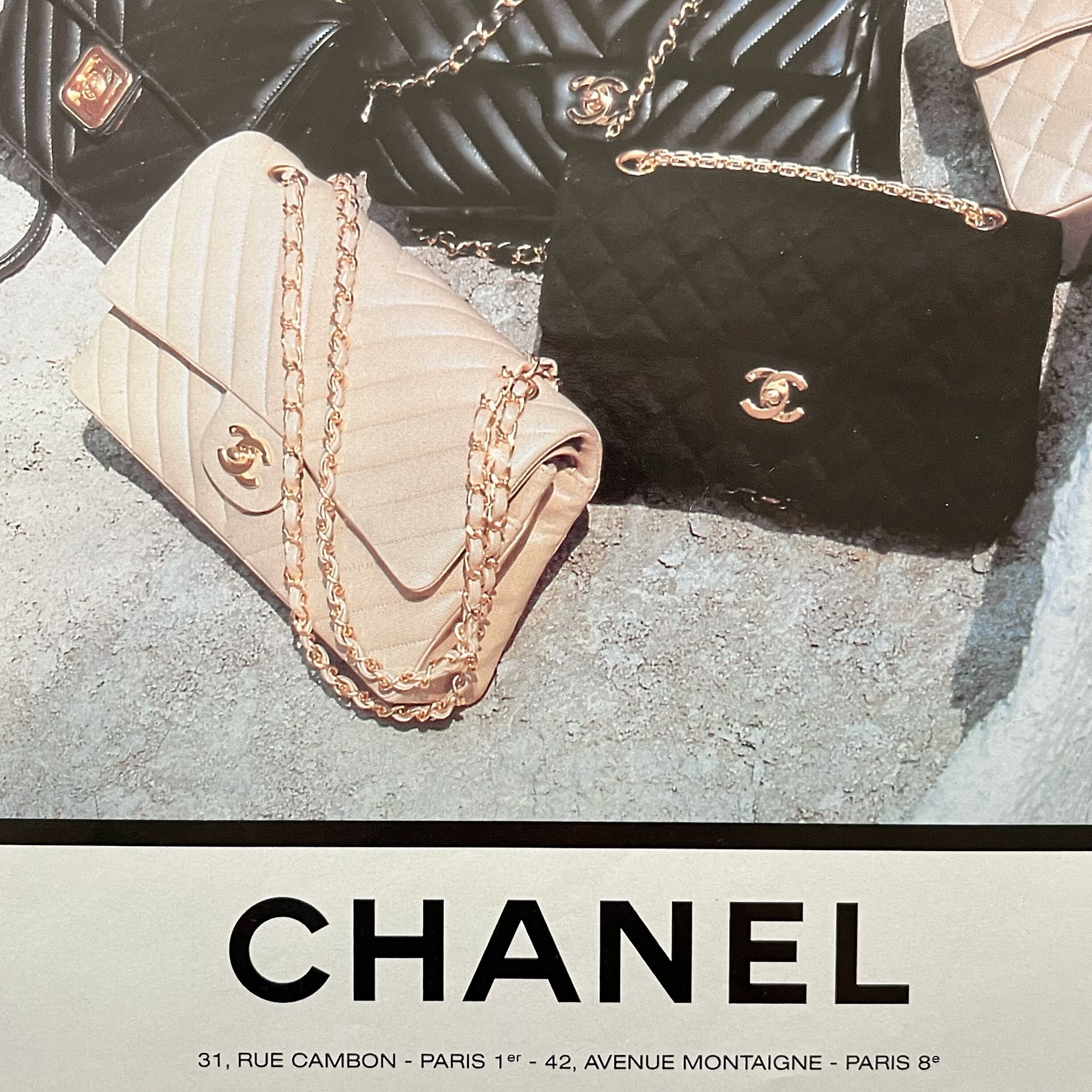 1991 広告＞ CHANEL シャネル マトラッセ ヴィンテージ アートポスター