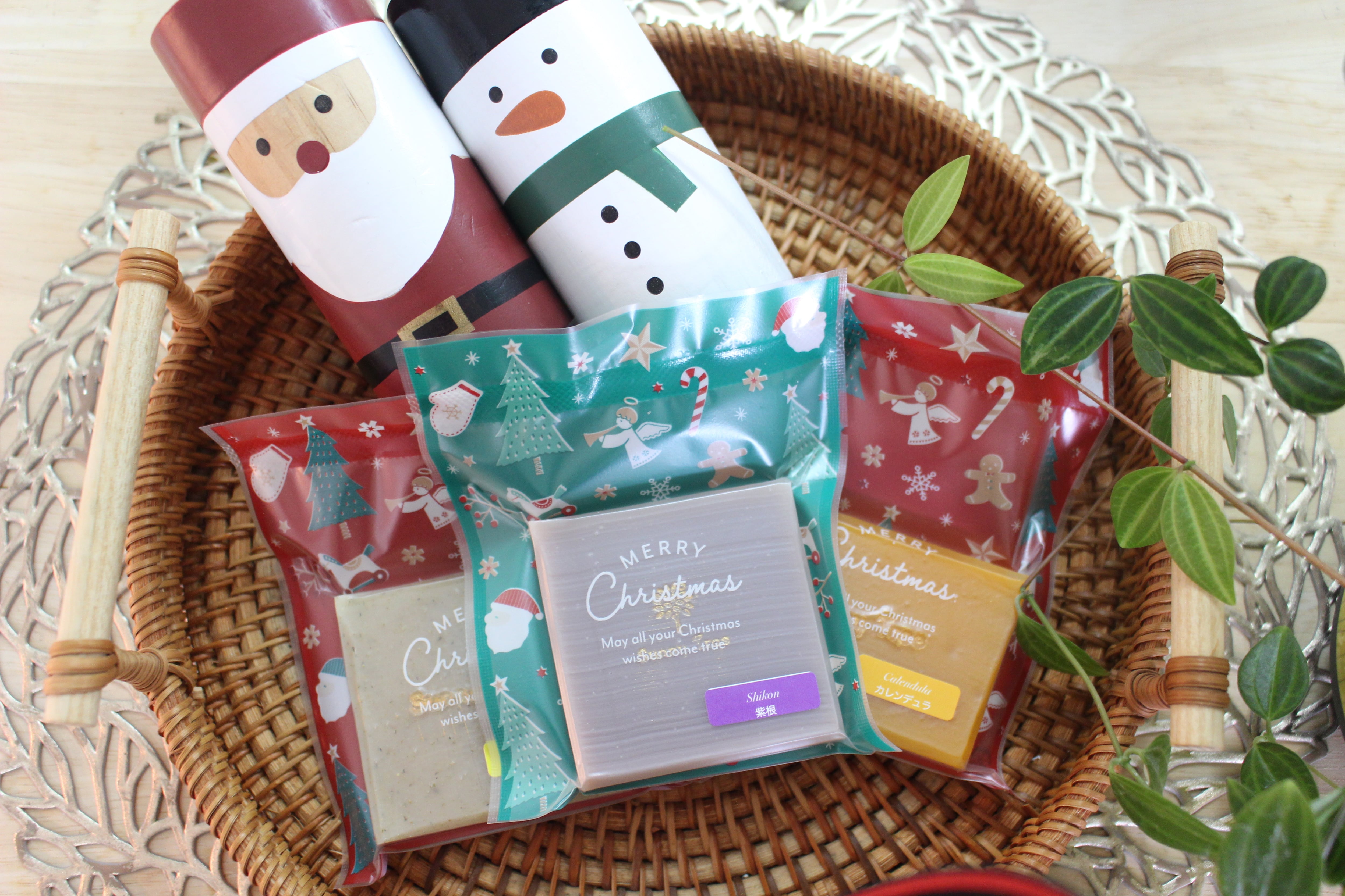 <クリスマス限定>ボタニカルシリーズハーフサイズ石けん