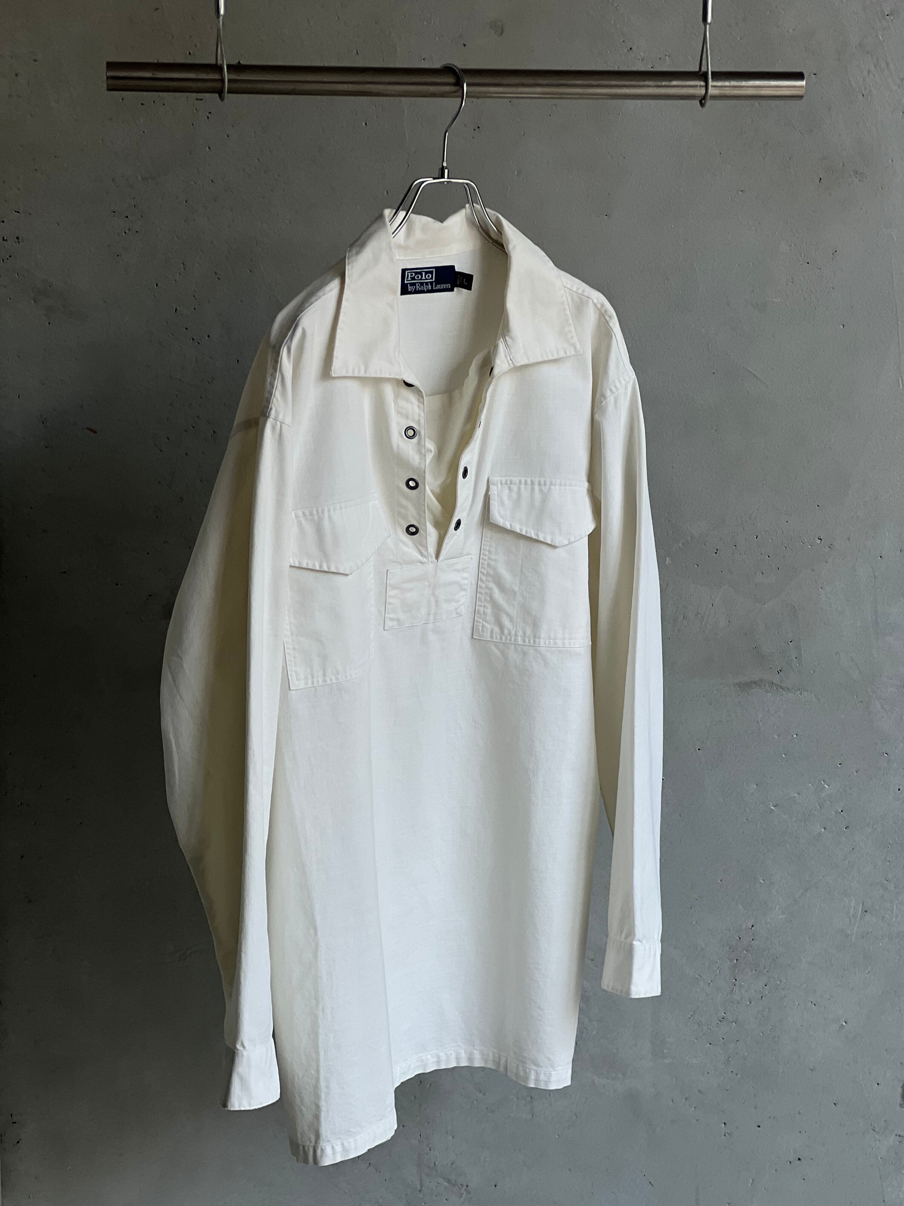 POLO Ralph Lauren” コットンレースアップシャツ | TUNAGI JAPAN