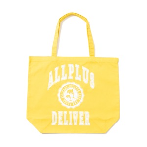 ALPSDR COLLEGE LOGO TOTE BAG / YELLOW