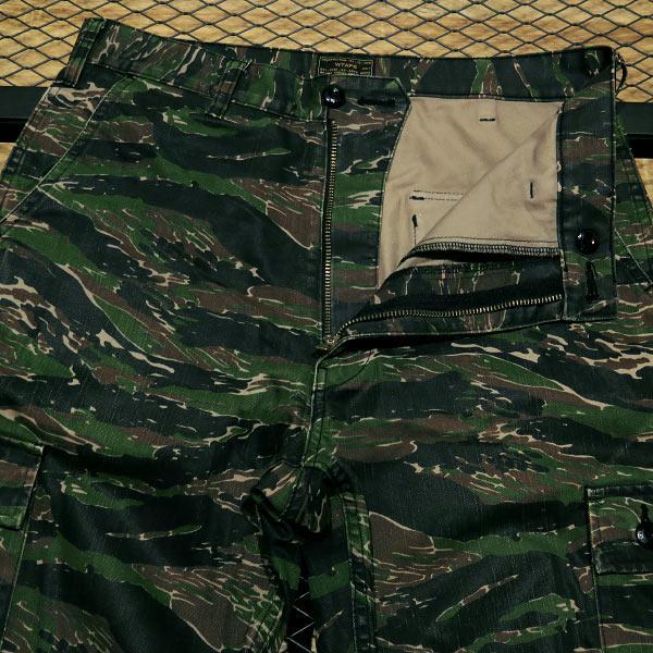 WTAPS 17SS JUNGLE.STOCK 01/TROUSERS.COTTON.TWILL.TIGER STRIPE