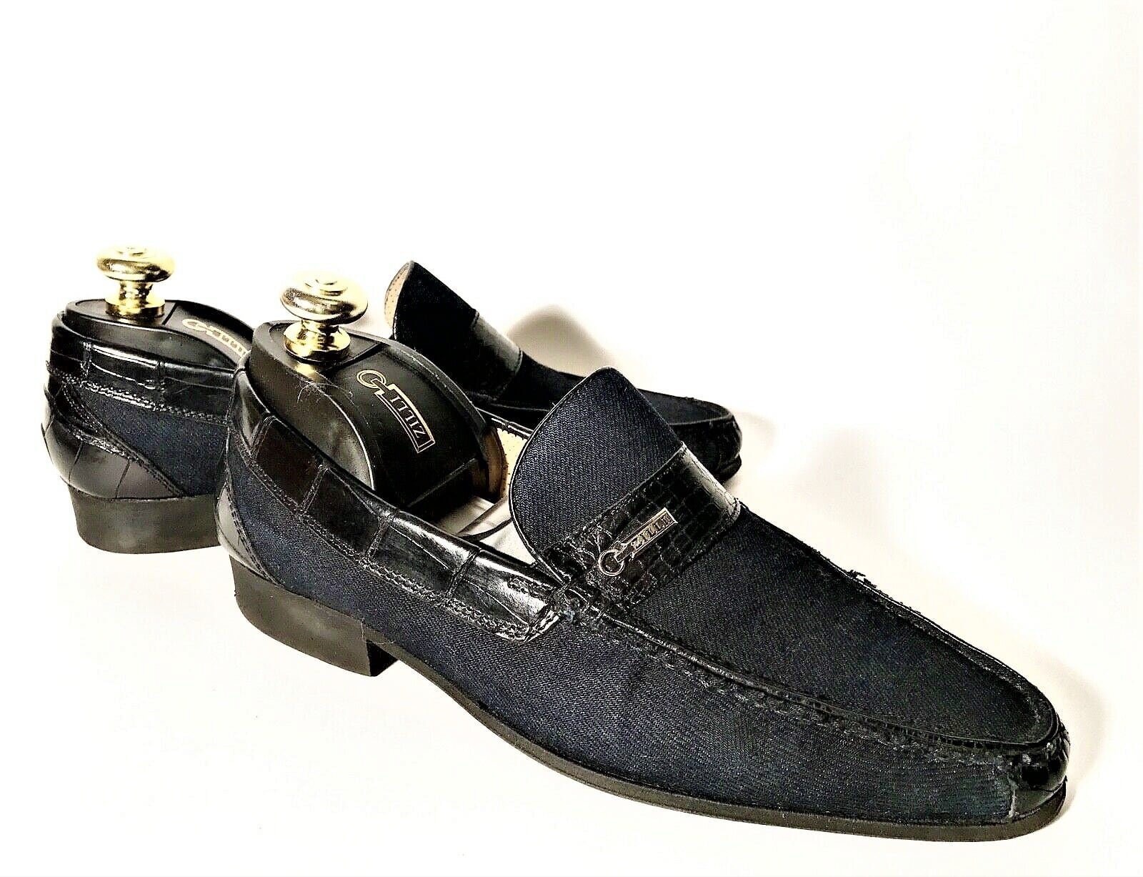 ☆定価50万円超・新品未使用☆ ジリー ZILLI 極上スエード＆カーフ