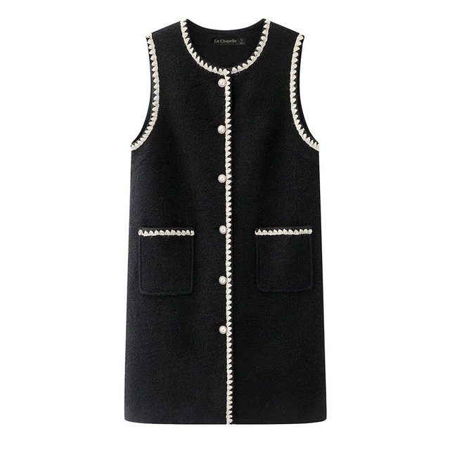 Contrast Trim Mini Dress 　202680149
