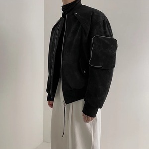 Vintage Suede Work Jacket（LMU0016）