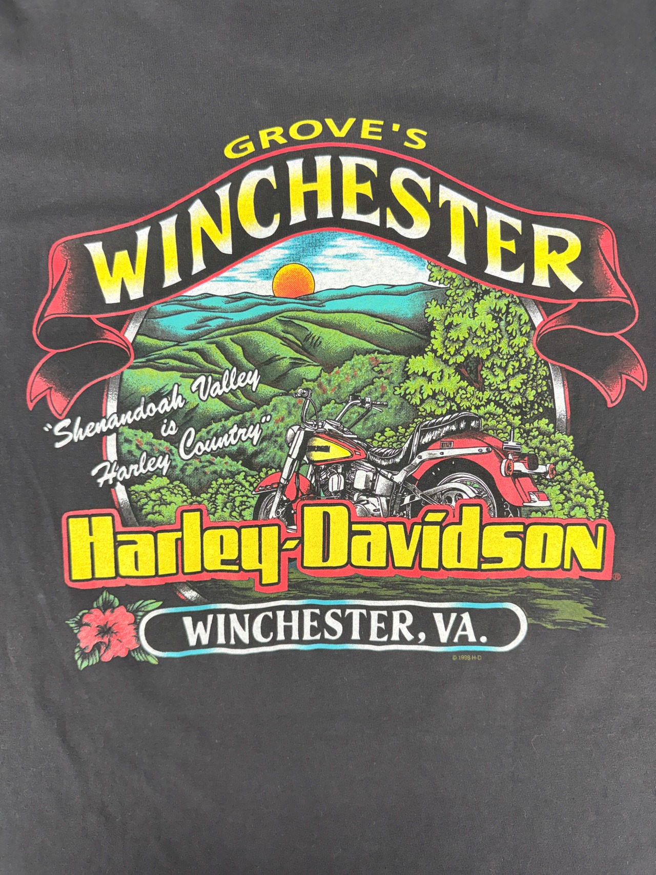 90s HARLEY-DAVIDSON GROVE'S WINCHESTER / made in usa・画像9
