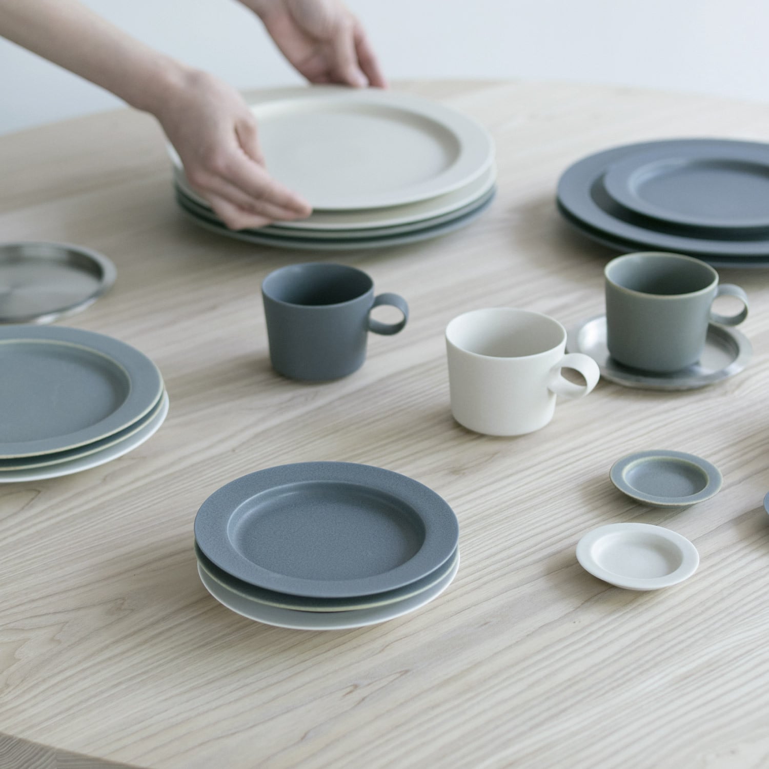 yumiko iihoshi porcelain / unjour / gouter plate (plate S