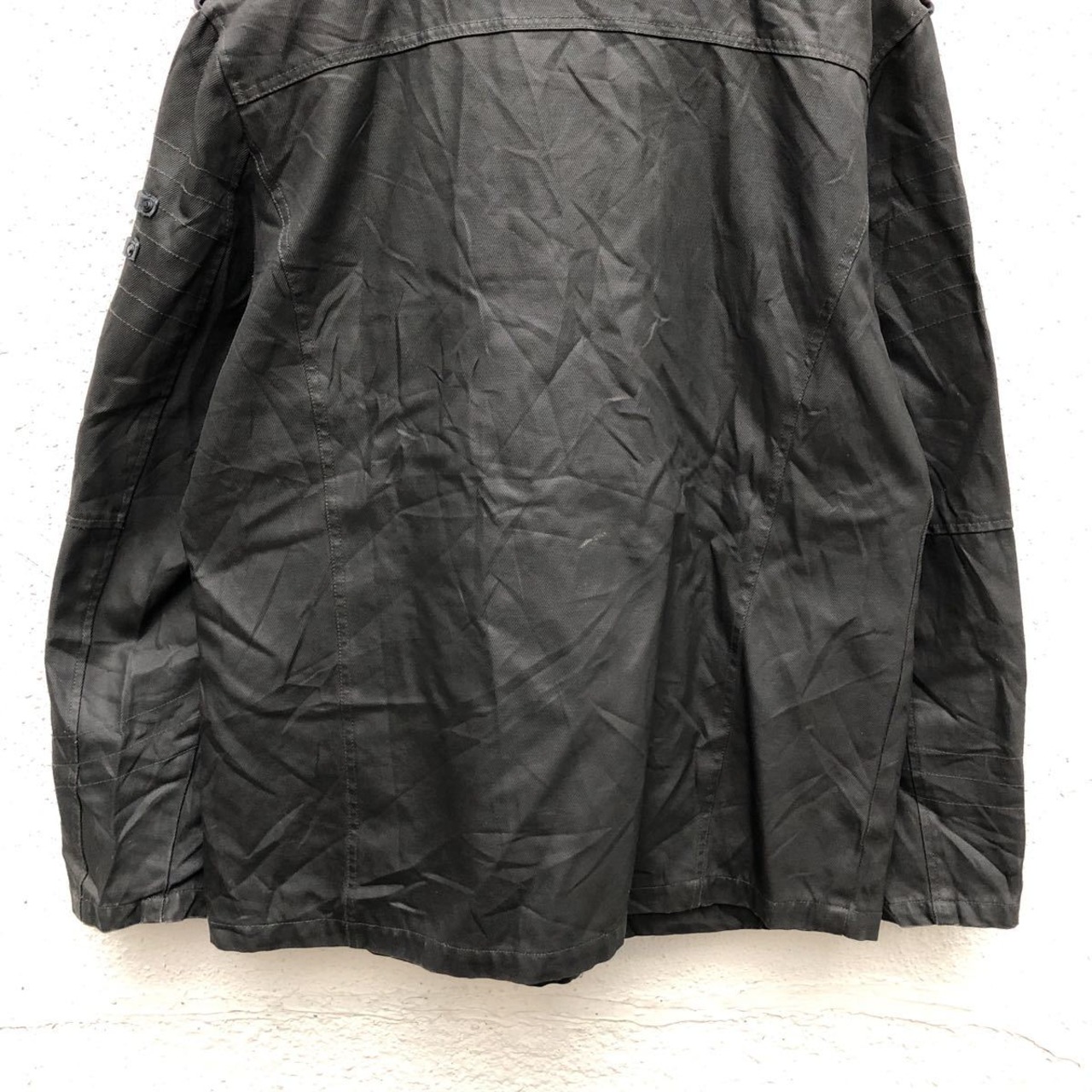 JACK&JONES ミリタリー ジャケット 185/104A L〜 ブラック 4ポケット 