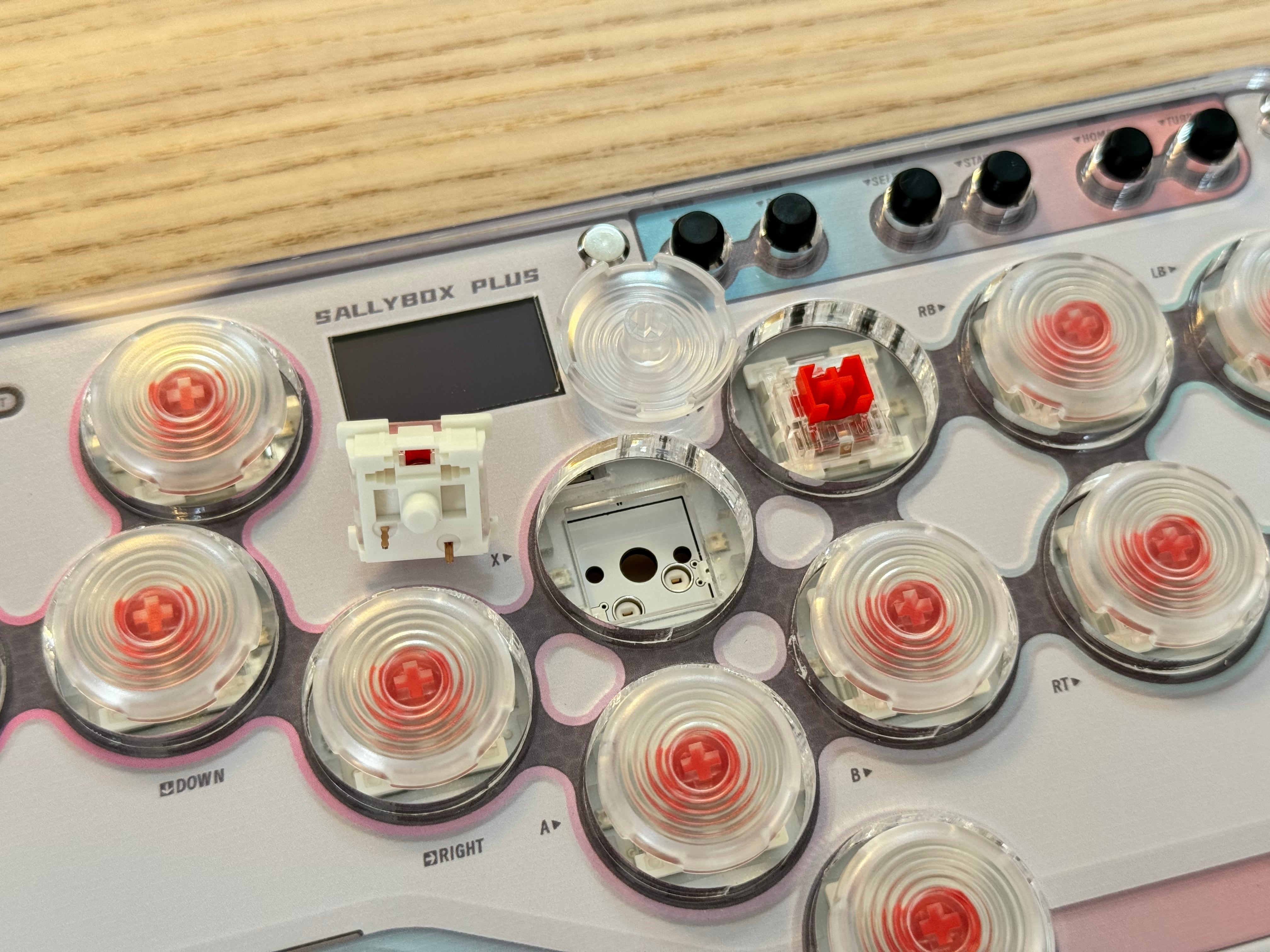 SallyBox Plus ボタン増設レバーレスコントローラー