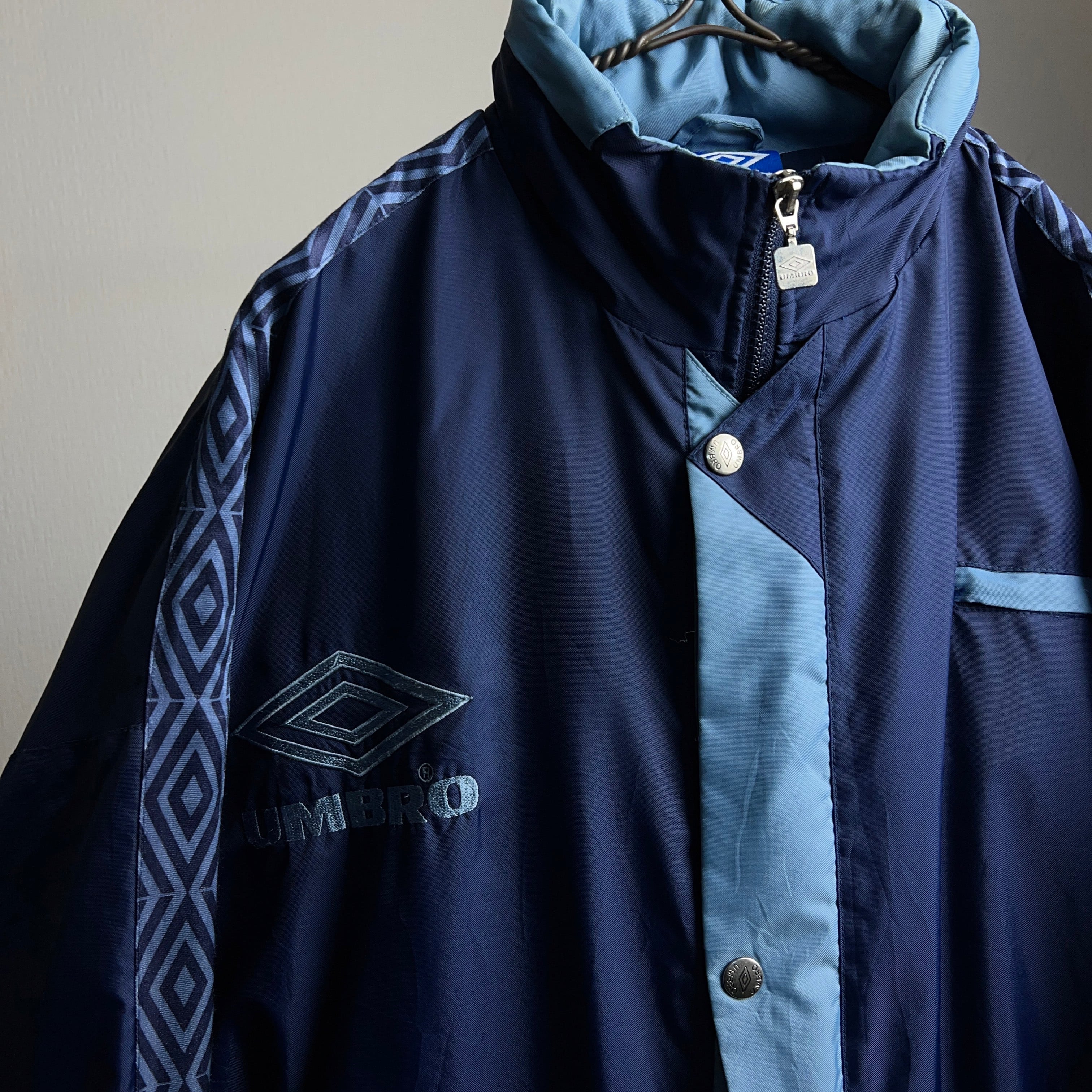 90's “UMBRO” Nylon Jacket 90年代 アンブロ ダウンジャケット【1000A414】【送料無料】