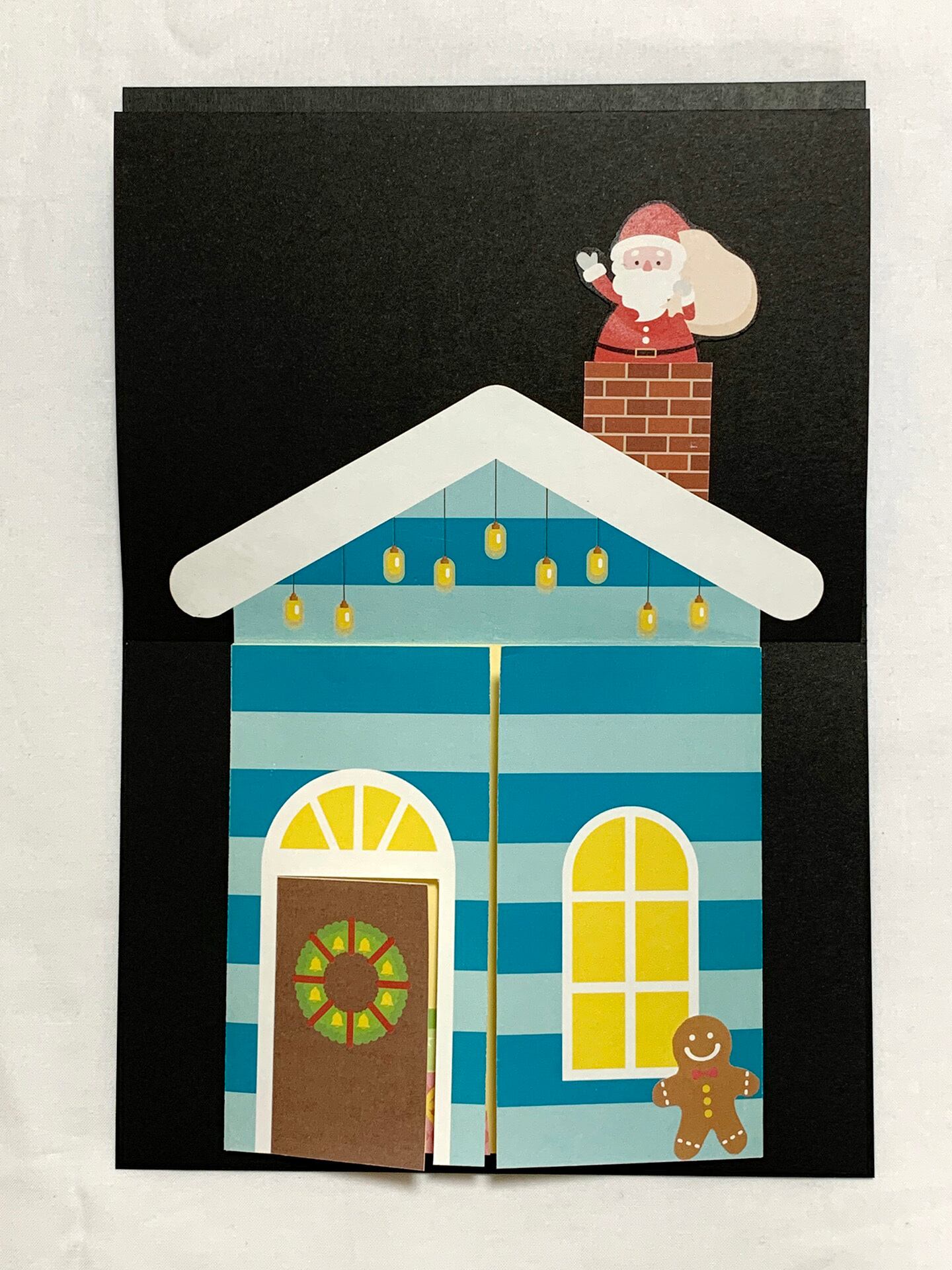 完成品】クリスマス仕掛けアルバム（ミントブルーA）1点 | 青--はる