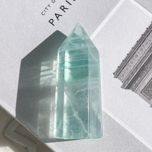 Gem Green Fluorite Tower 7 ✧ グリーンフローライト