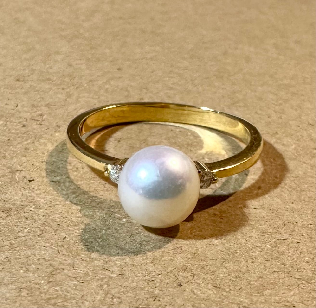 TASAKI真珠◇K18YG*パールダイヤモンドリング*田崎 | Me,MiNE