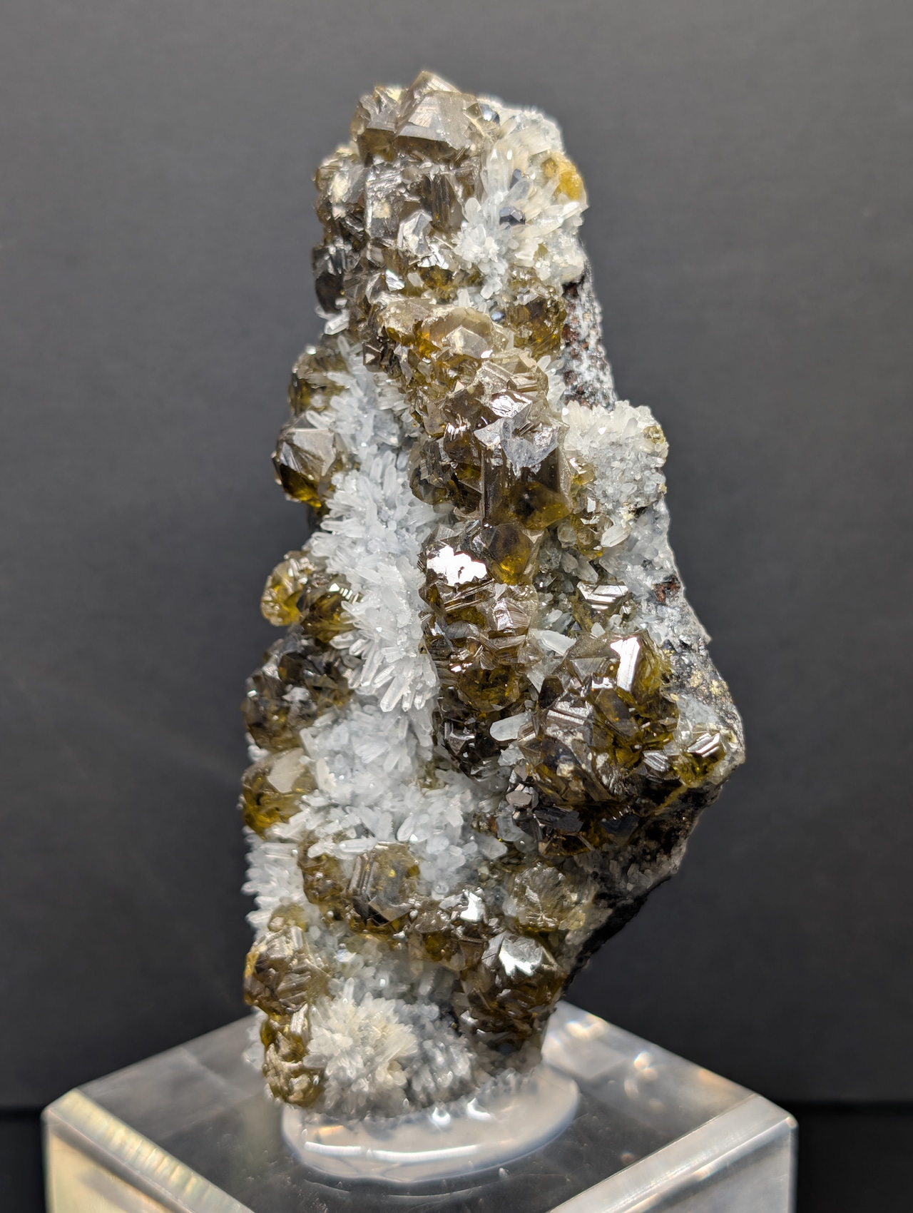 クライオフェン(スファレライト) /クォーツ Krushev dol Mine, Madan, Rhodope Mountains, Bulgaria SS18721130