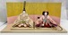 【親王飾り】京12番 色々武田菱と桃雪立涌　No.238570【雛人形】【ひな人形】【初節句】【ひな祭り】