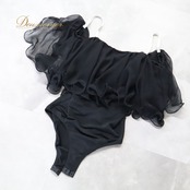 社交ダンス 衣装 TID Tania International Design トップス レオタード レッスンウェア ブラック系 黒 シンプル リボン 練習着 練習用 シック フェミニン レディース ダンス衣装 ダンス用品 上品 気品 エレガント かわいい 大人っぽい 華やか 競技ダンス ソシアルダンス ボールルームダンス トップス単品 レオタード単品 黒レオタード ブラックレオタード リボン付き タカッコいい かわいい系 シンプルデザイン 大人可愛い フェミニンデザイン エレガントコーデ 練習用ウェア