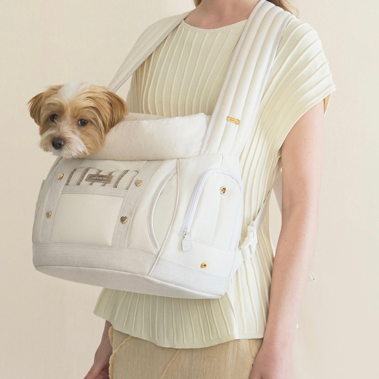 予約【seoru】Front Bag ( beige ) | ropet