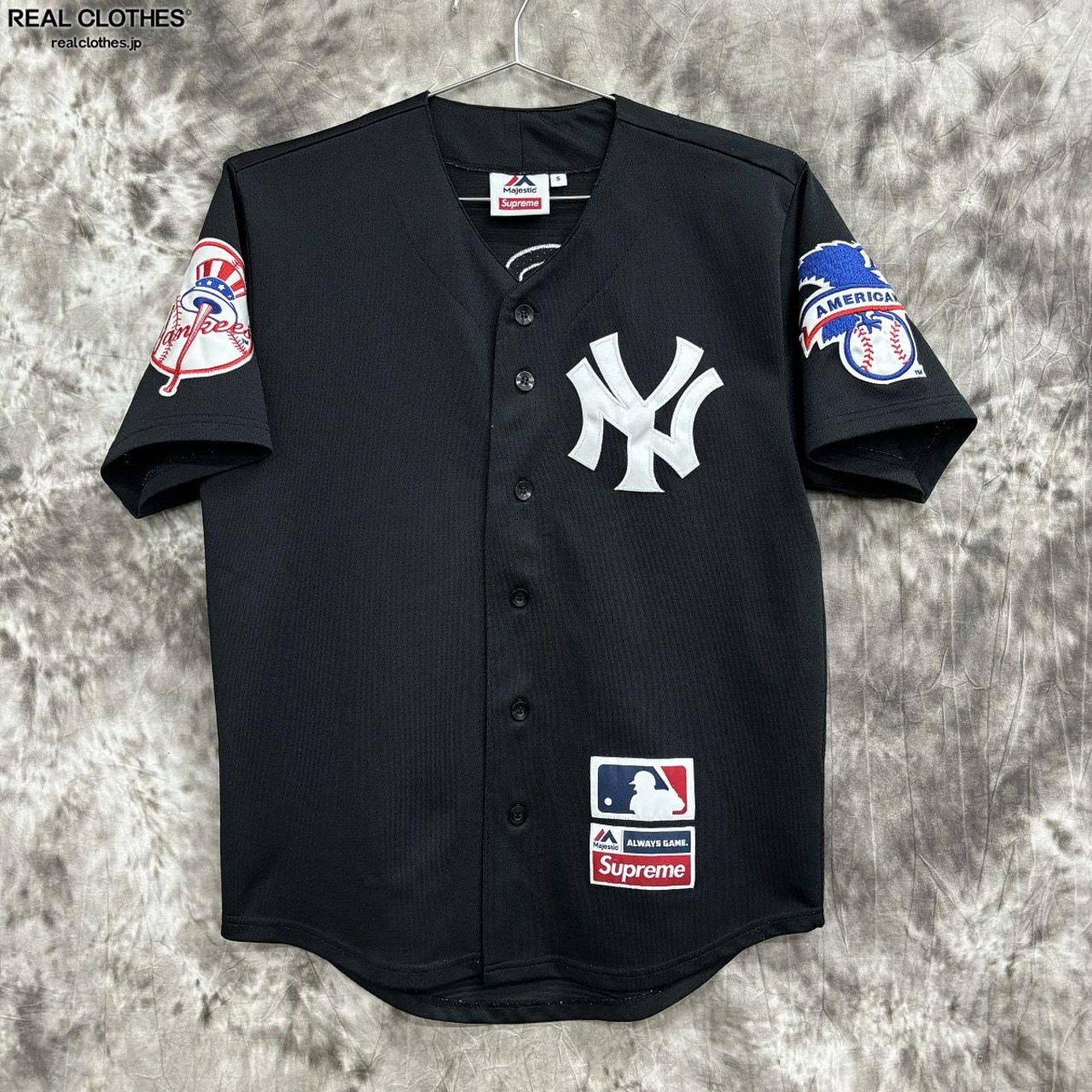 Supreme/シュプリーム【15SS】Yankees Baseball Jersey/ヤンキース  