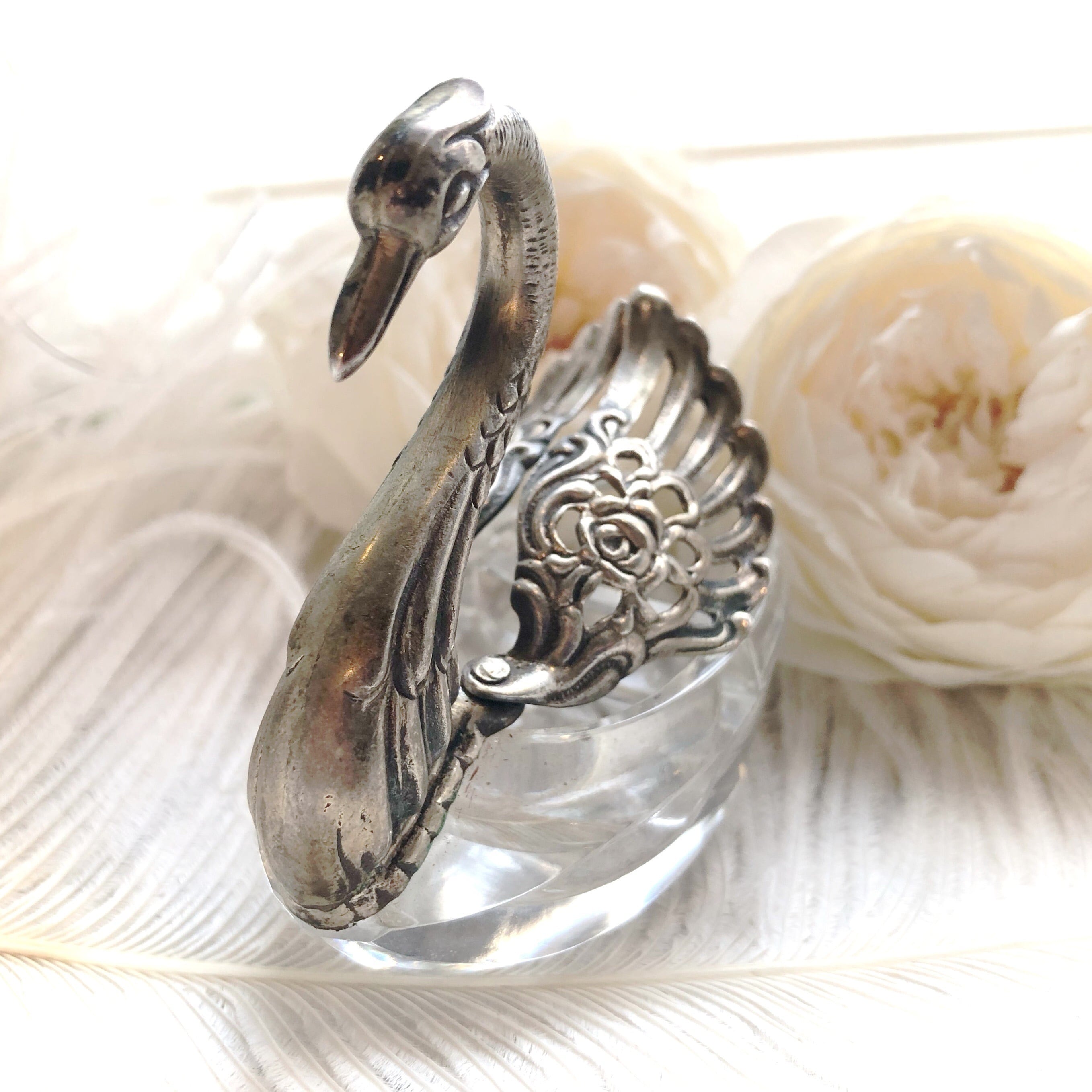 白鳥の塩入れ | メルキュール骨董店