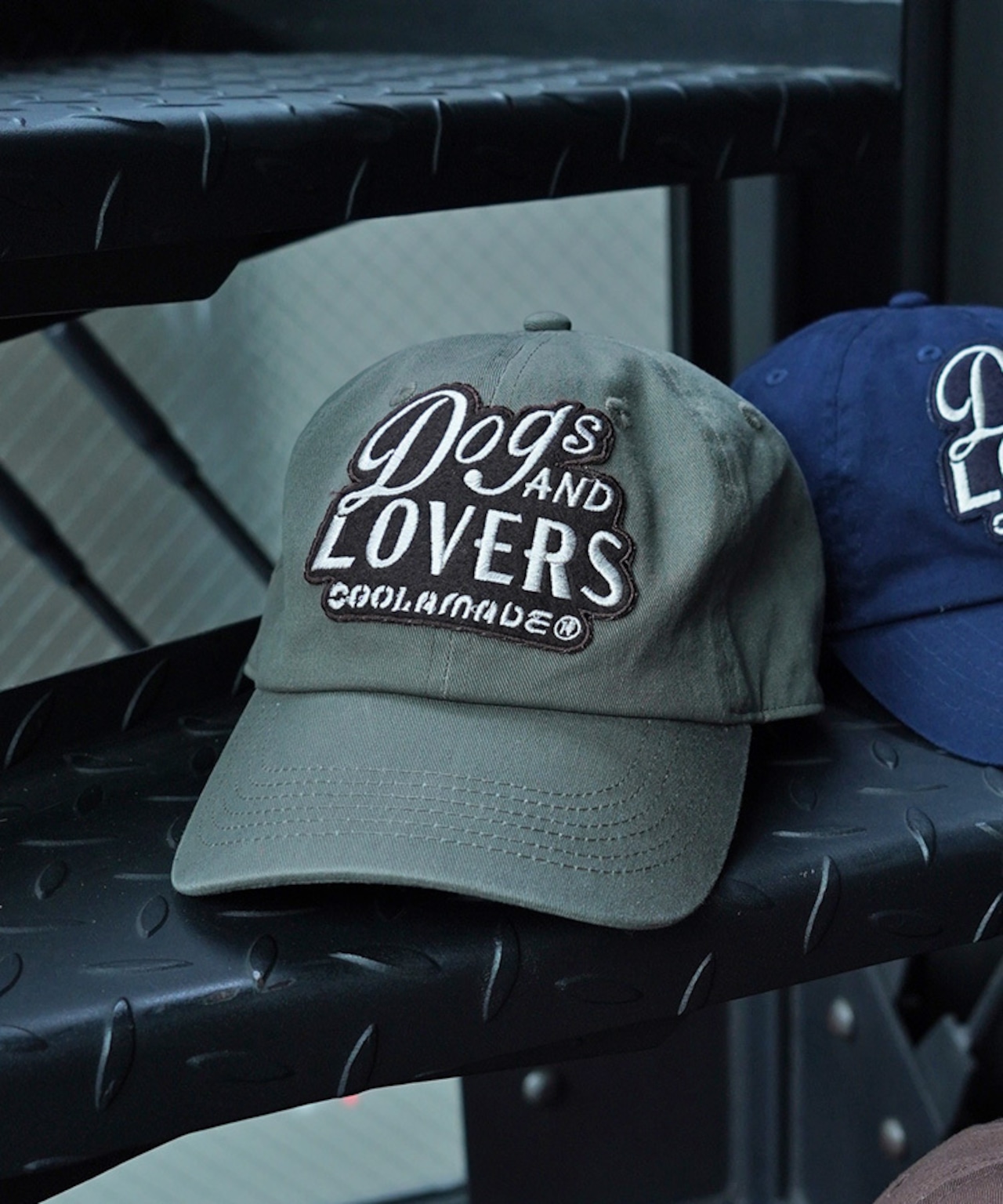 Dogs AND LOVERS Logo CAP (KHAKI) CQ-49504