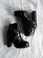 "CAMBELL" Patent Leather Boots