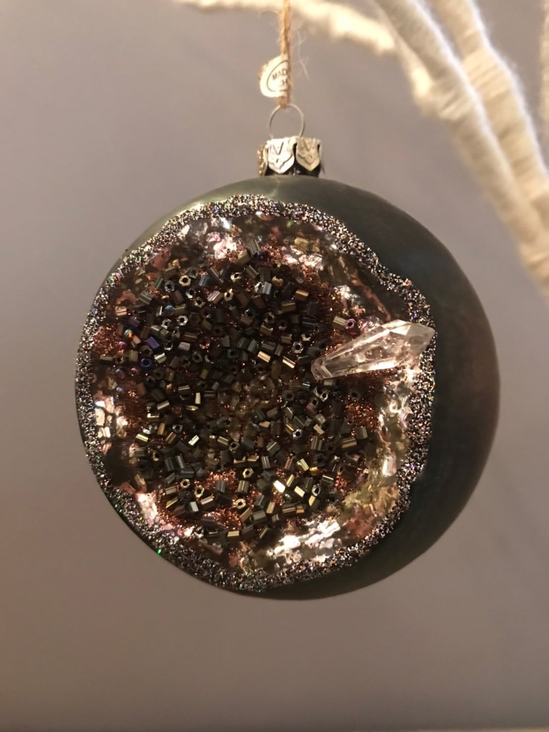 Cody Foster GEODEMOTIF Christmas Tree Glass Ornament ｶﾞﾗｽ製鉱石