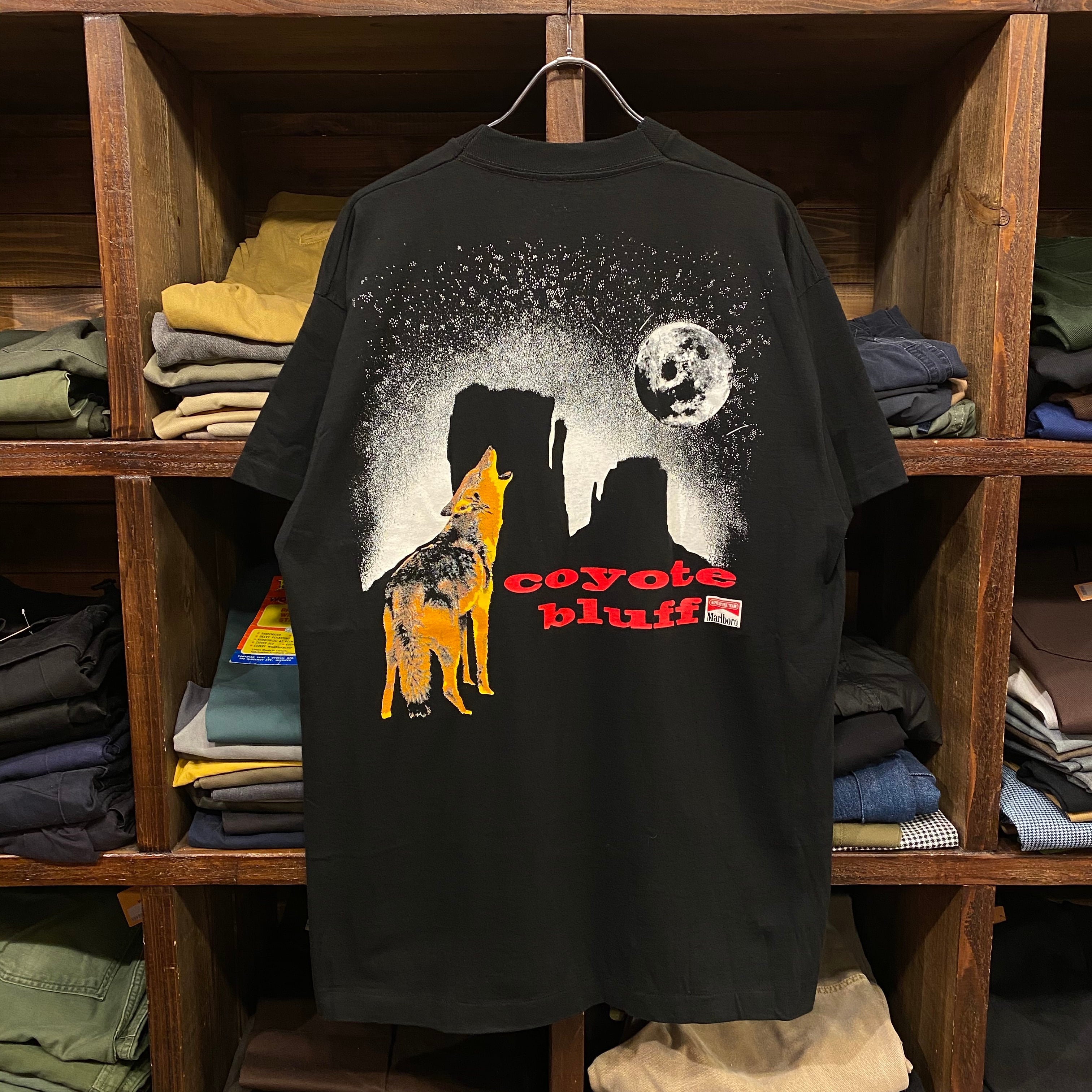 90s Marlboro Tシャツ USA製 オオカミ