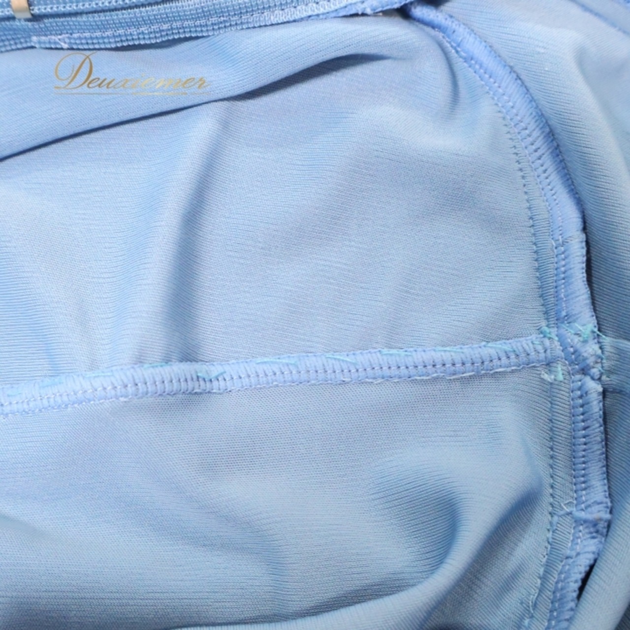 社交ダンス 衣装 チャコット Chacott ワンピース ドレス ブルー系 水色 青 くすみブルー 無地 リボン 伸縮 ストレッチ ダンス パーティ 発表会 レッスン 練習 発表会用 ダンス衣装 女性用 おしゃれ スタイリッシュ 上品 フェミニン シンプル ダンスレッスン