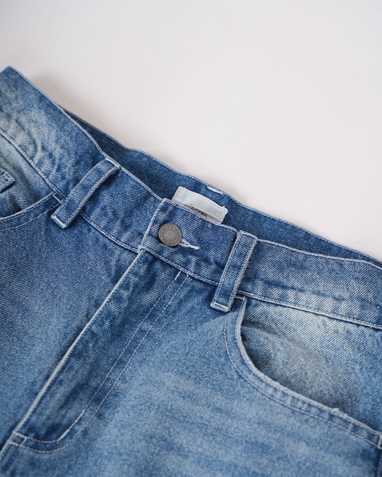 【#Re:room】HIGH WAISTE WIDE DENIM PANTS［REP330］
