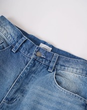 【#Re:room】HIGH WAISTE WIDE DENIM PANTS［REP330］