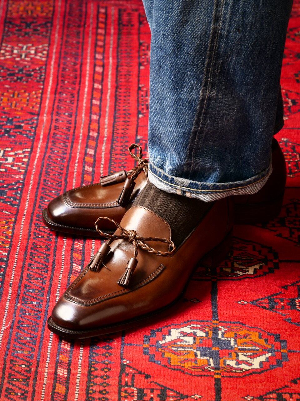 未開封　カシラギ　ラツィオ　ヘッドライナーズ　コリンシアン Gaziano&Girling × UW】Corniche / Last KN14 / Vintage Oak | UNION