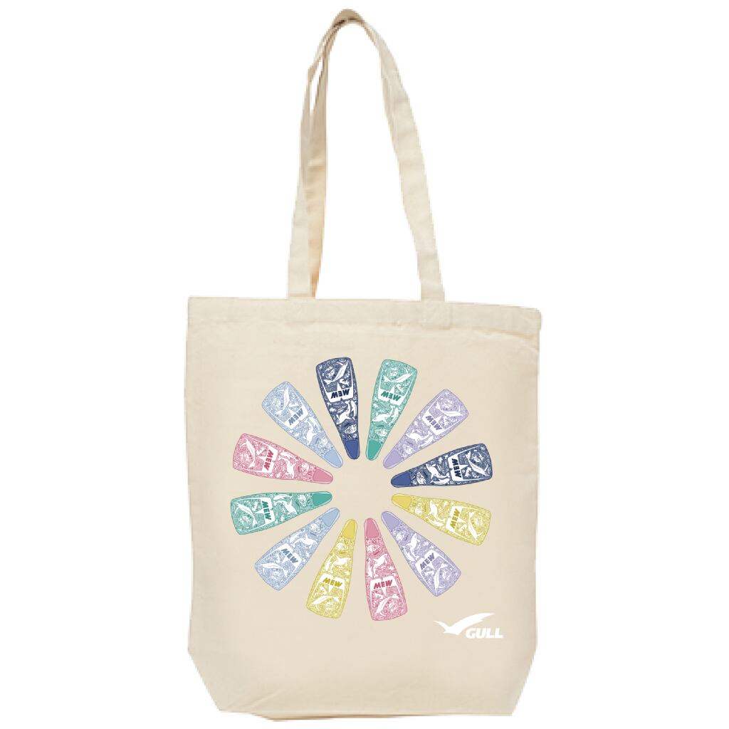 【OnlineStore限定】Fin Artist YURIE × GULL コラボトート “ナチュラル”