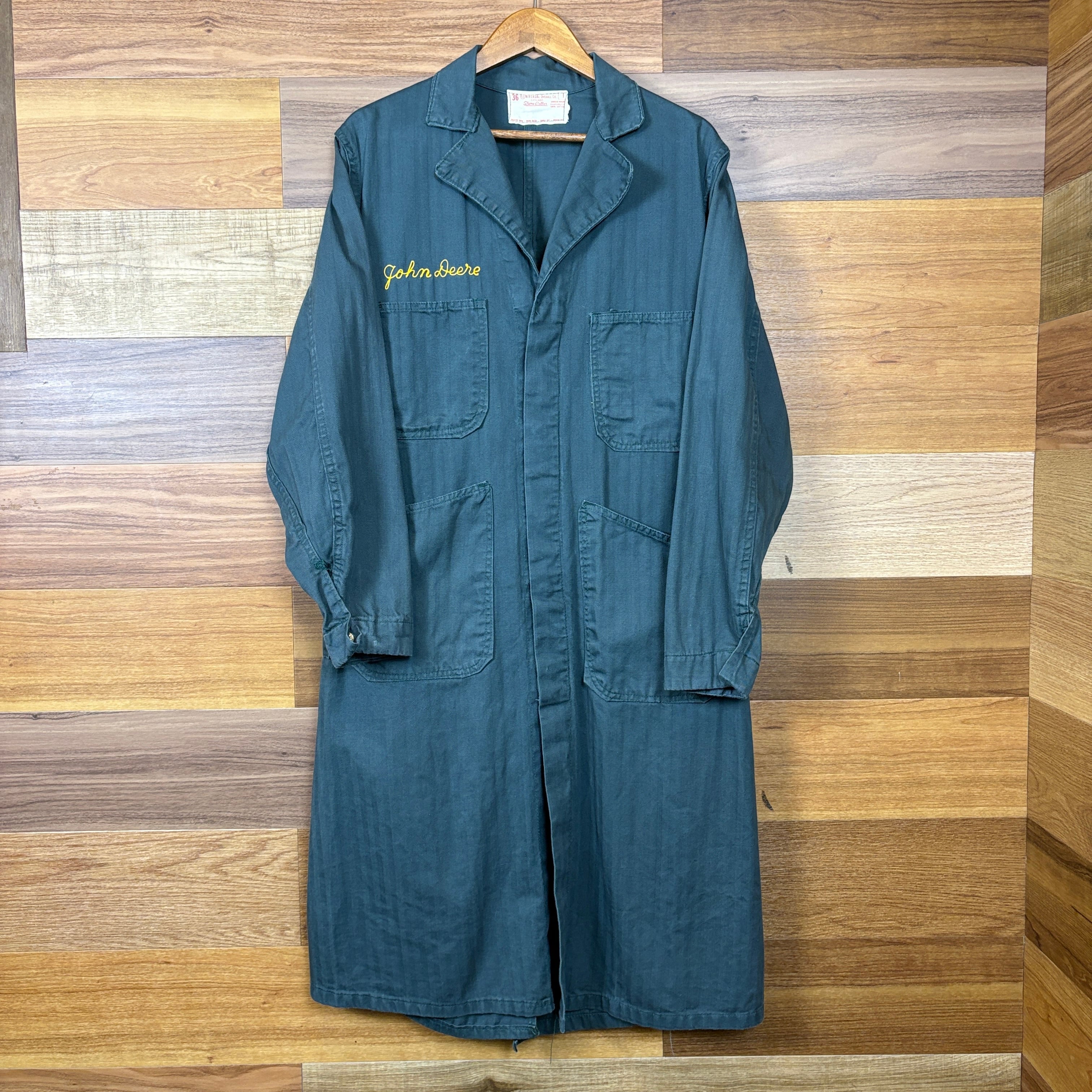 60s UNIVERSAL OVERALL HBT SHOP COAT チェーンステッチ ショップ