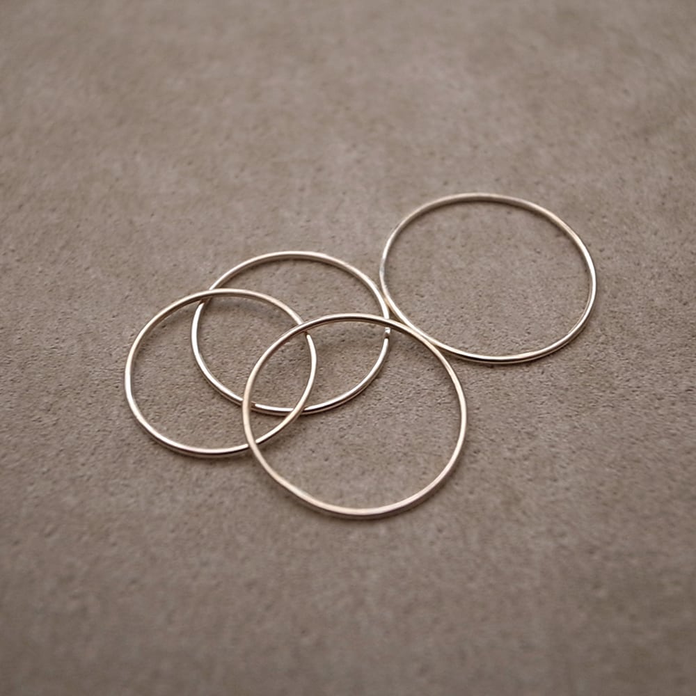 14KGF 0.8mm RING | ROSETTAPRAYER