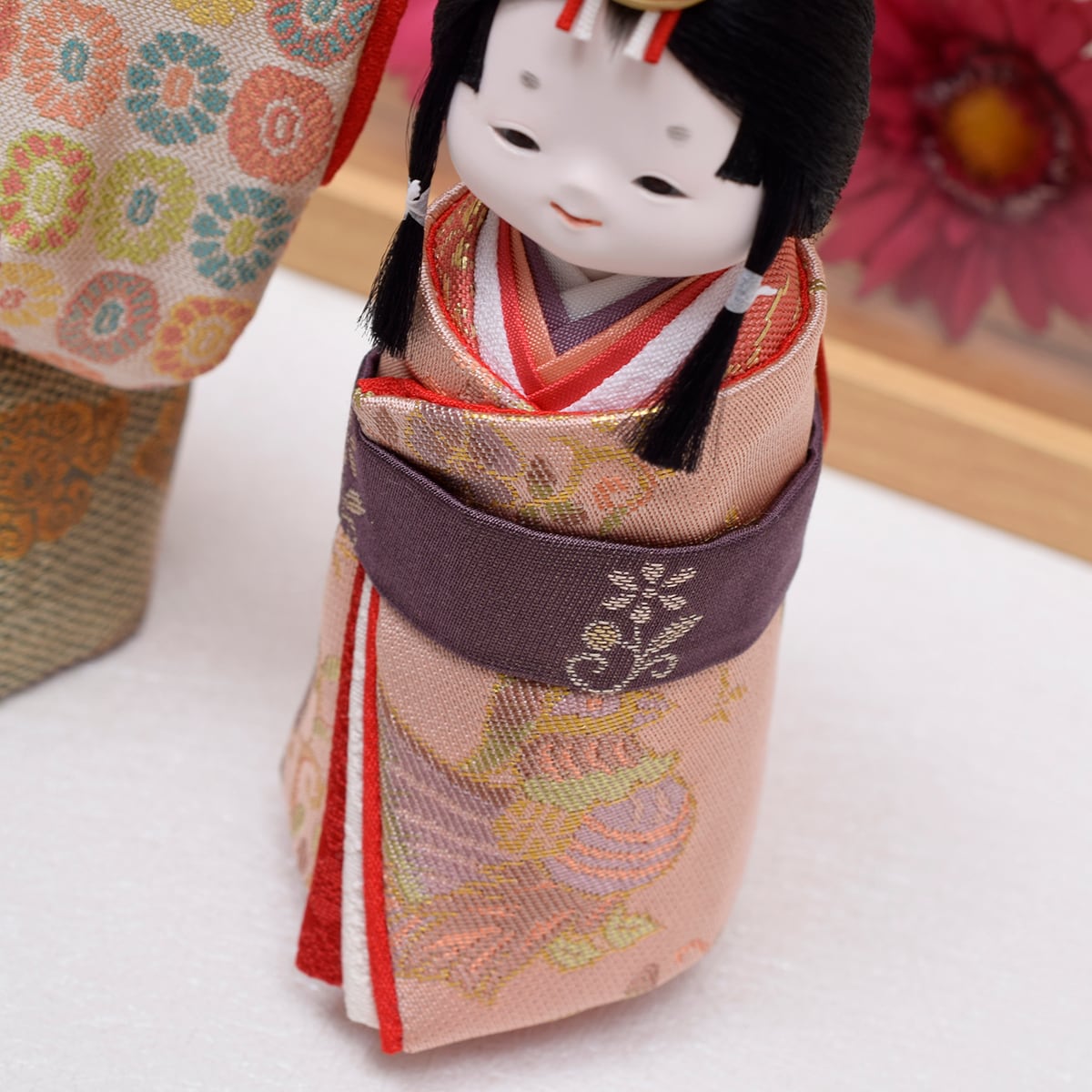 雛人形 親王飾り【ももか】幸一光｜立雛｜モダン｜おしゃれ｜かわいい