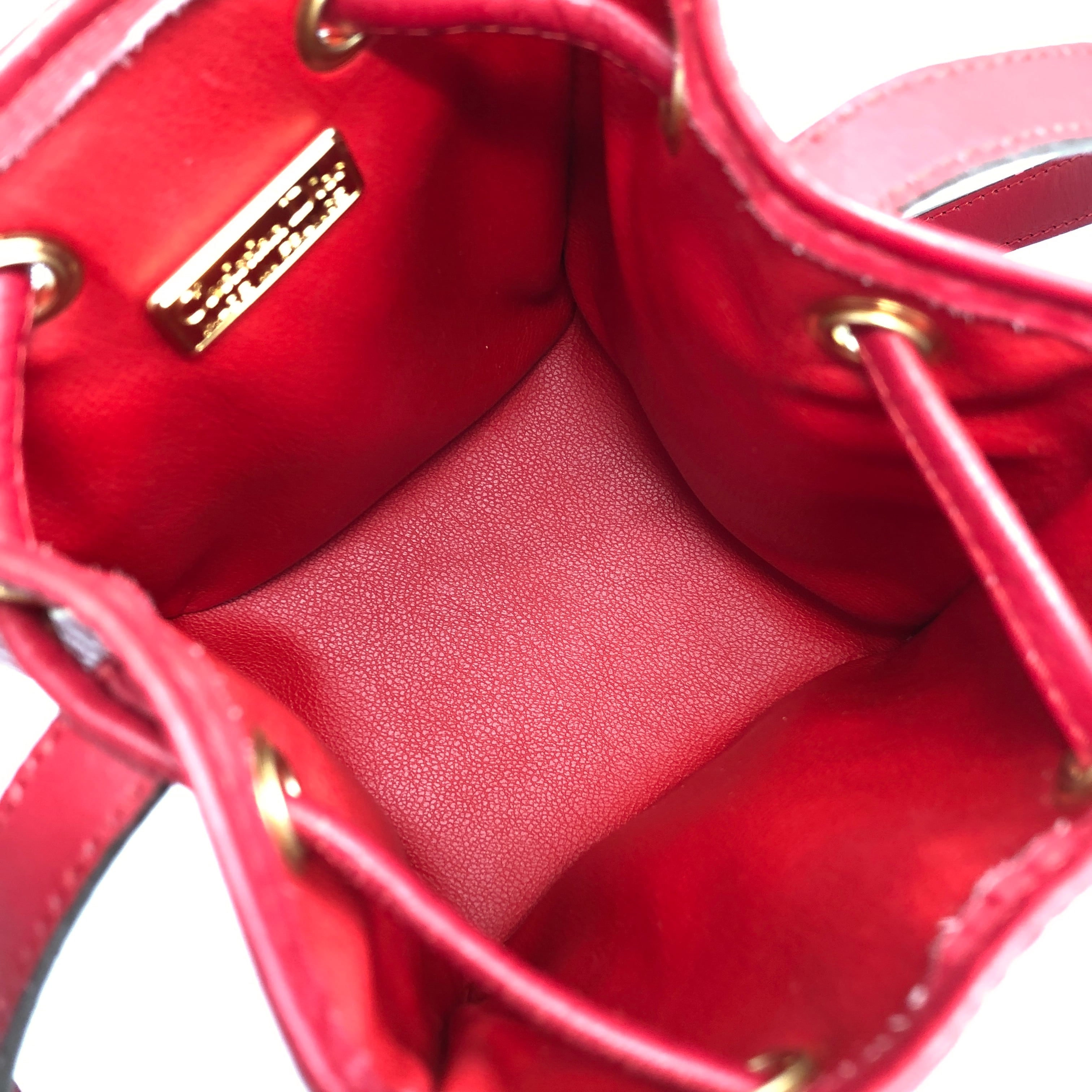 Christian Dior クリスチャン ディオール ショルダーバッグ レッド CD