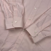 Aquascutum アクアスキュータム 長袖 ワイシャツ ドレスシャツ 44-86/うすピンク メンズ ビンテージ