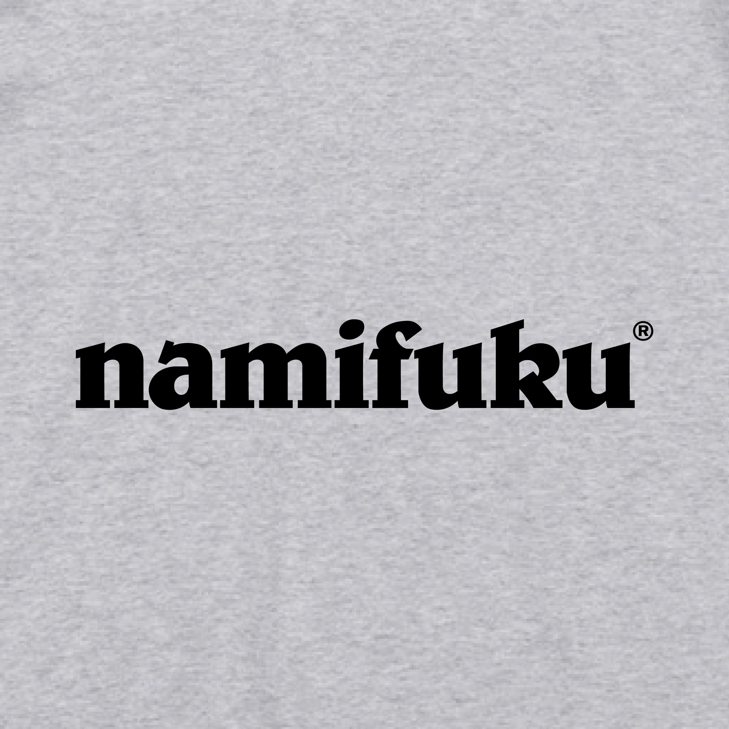NAMIFUKU FLAG L/S Tシャツ(ASH GRAY)【通常便】 | 新潟ラーメン なみ福
