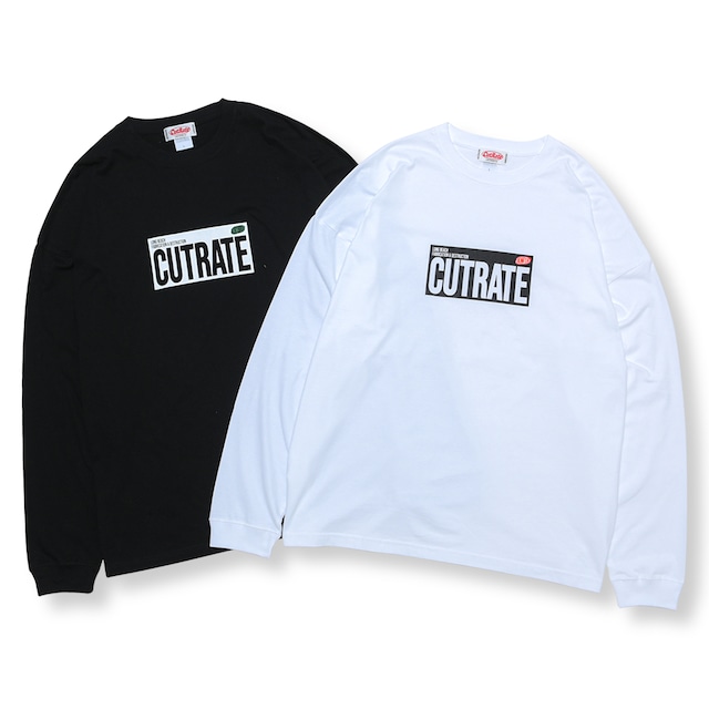 CUTRATE BOX LOGO L/S TEE