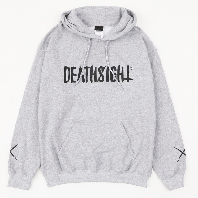 "deathsight" HOODIE / GRAY - メイン画像