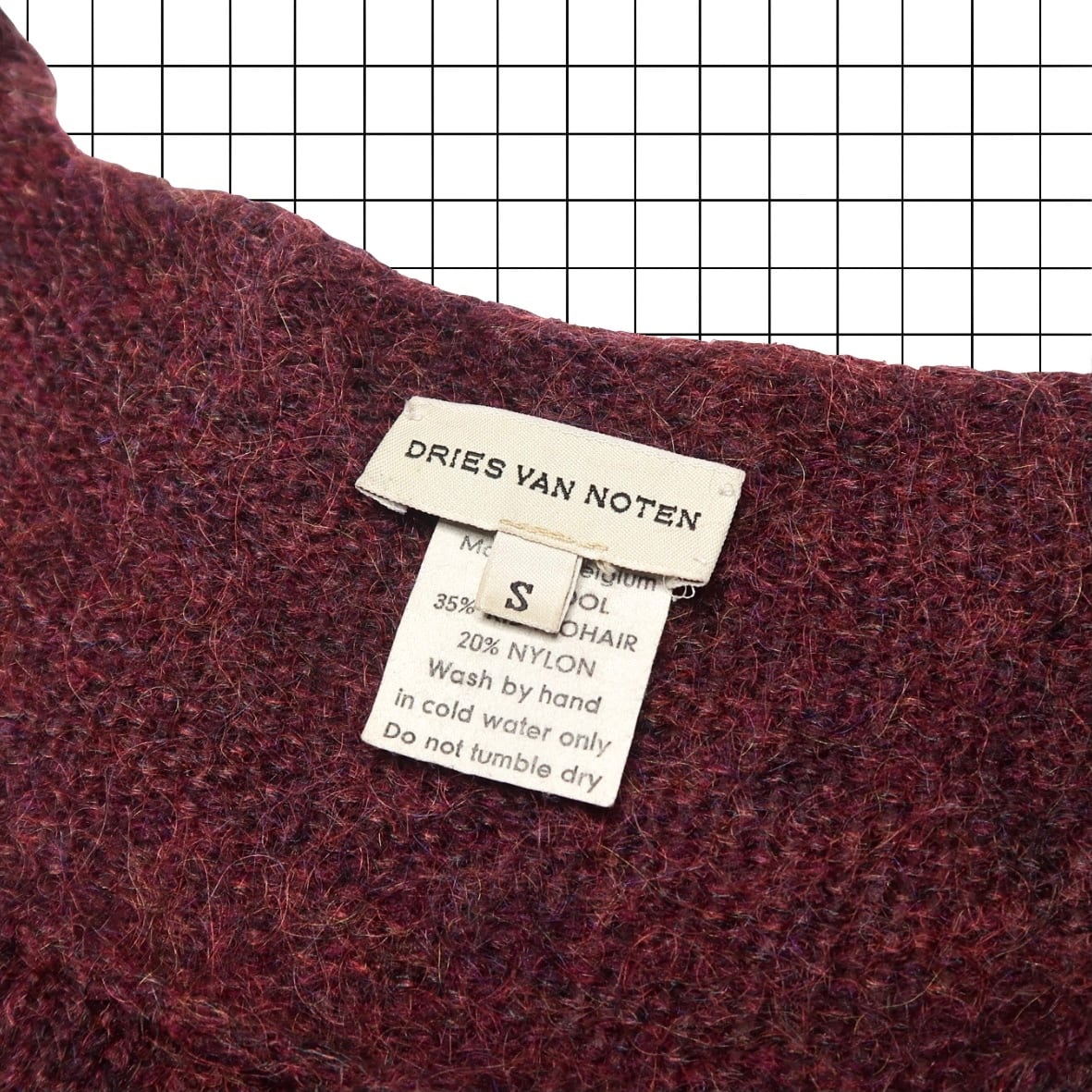 90s DRIES VAN NOTEN gradation mohair knit | gamustore