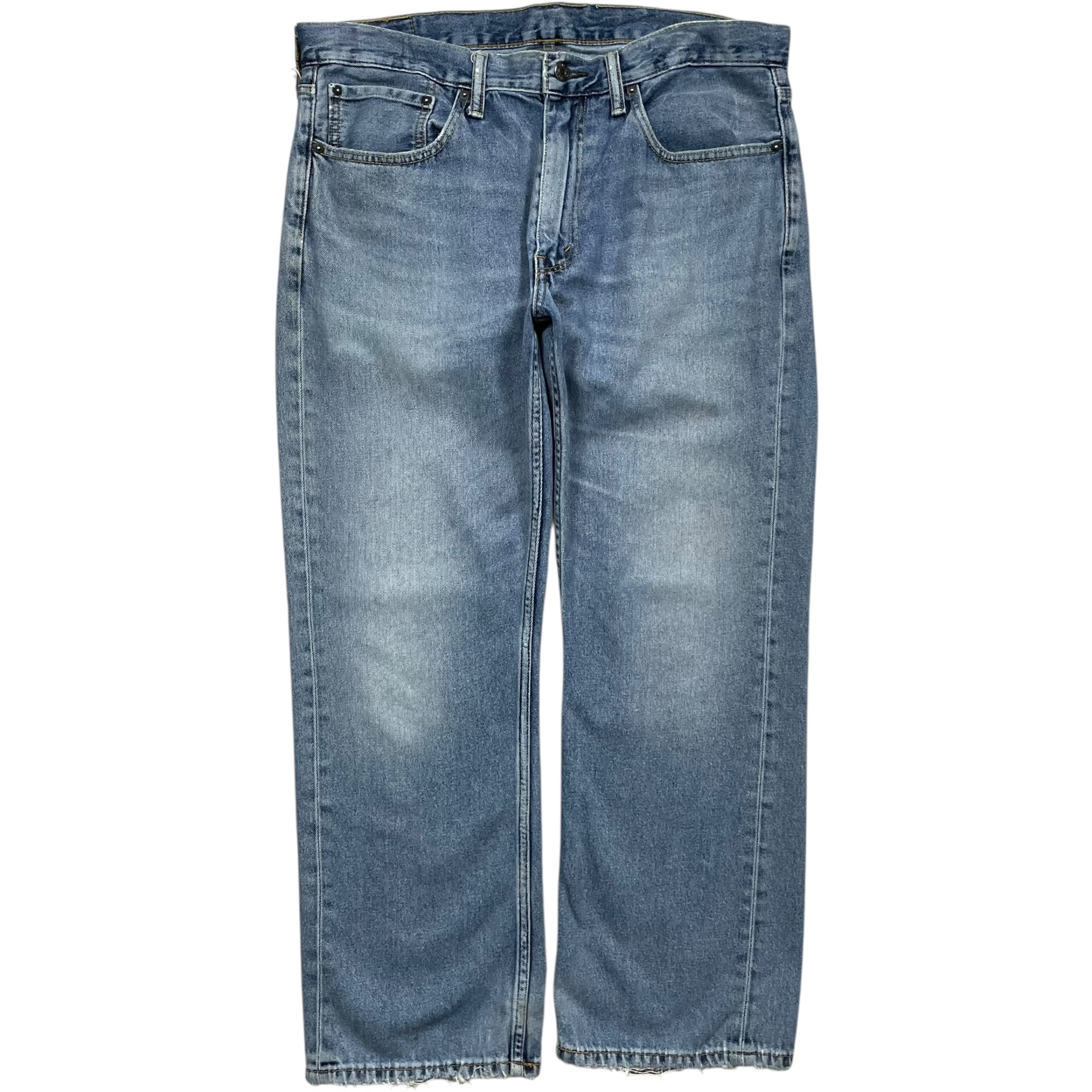 《実寸 W37 L27》 Levi's リーバイス デニムパンツ 559 色落ち ヒゲ ダメージ no.9894