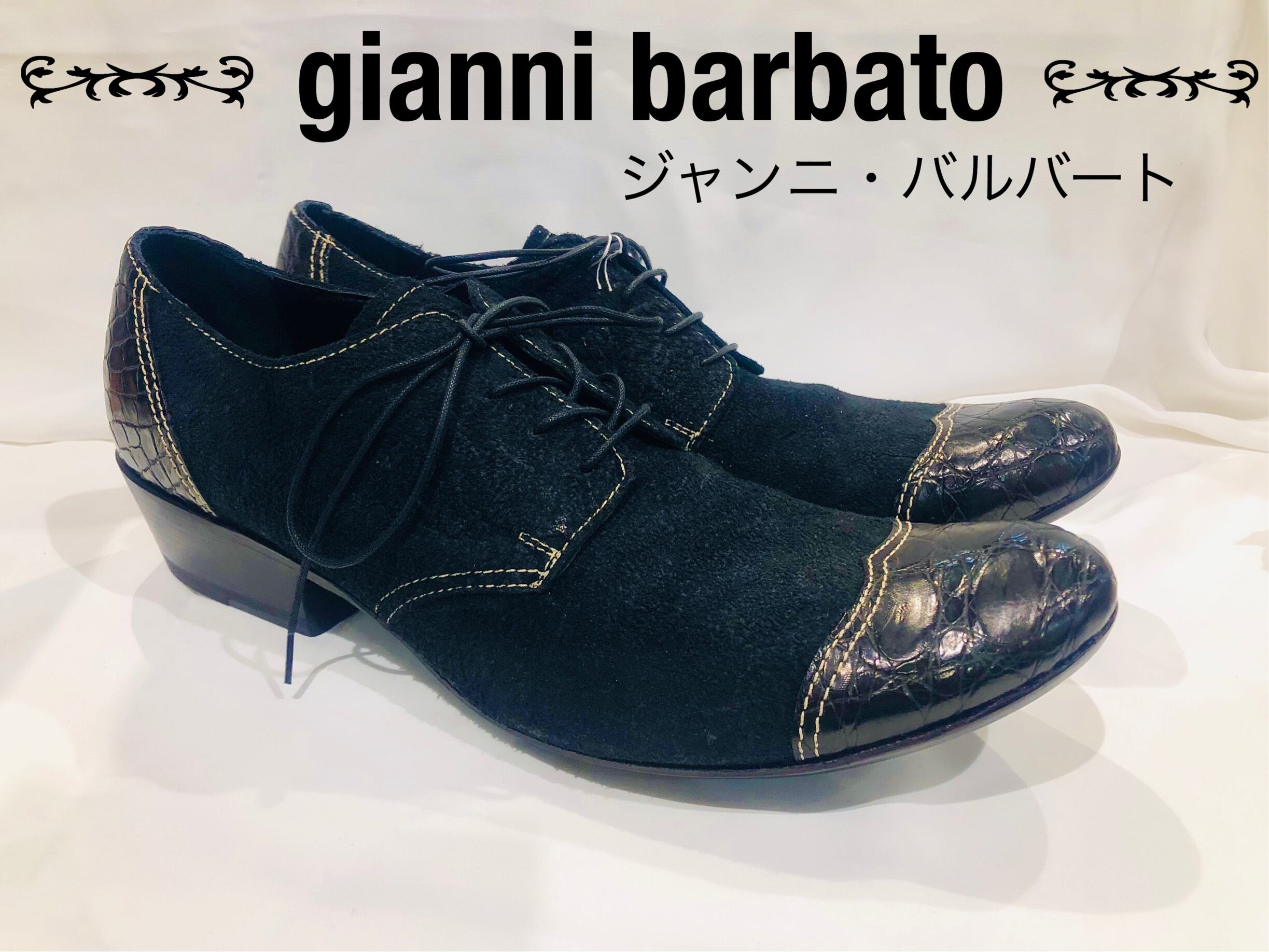 大人気商品 美品❗️ gianni barbato ポインテッドトゥ ドレスシューズ