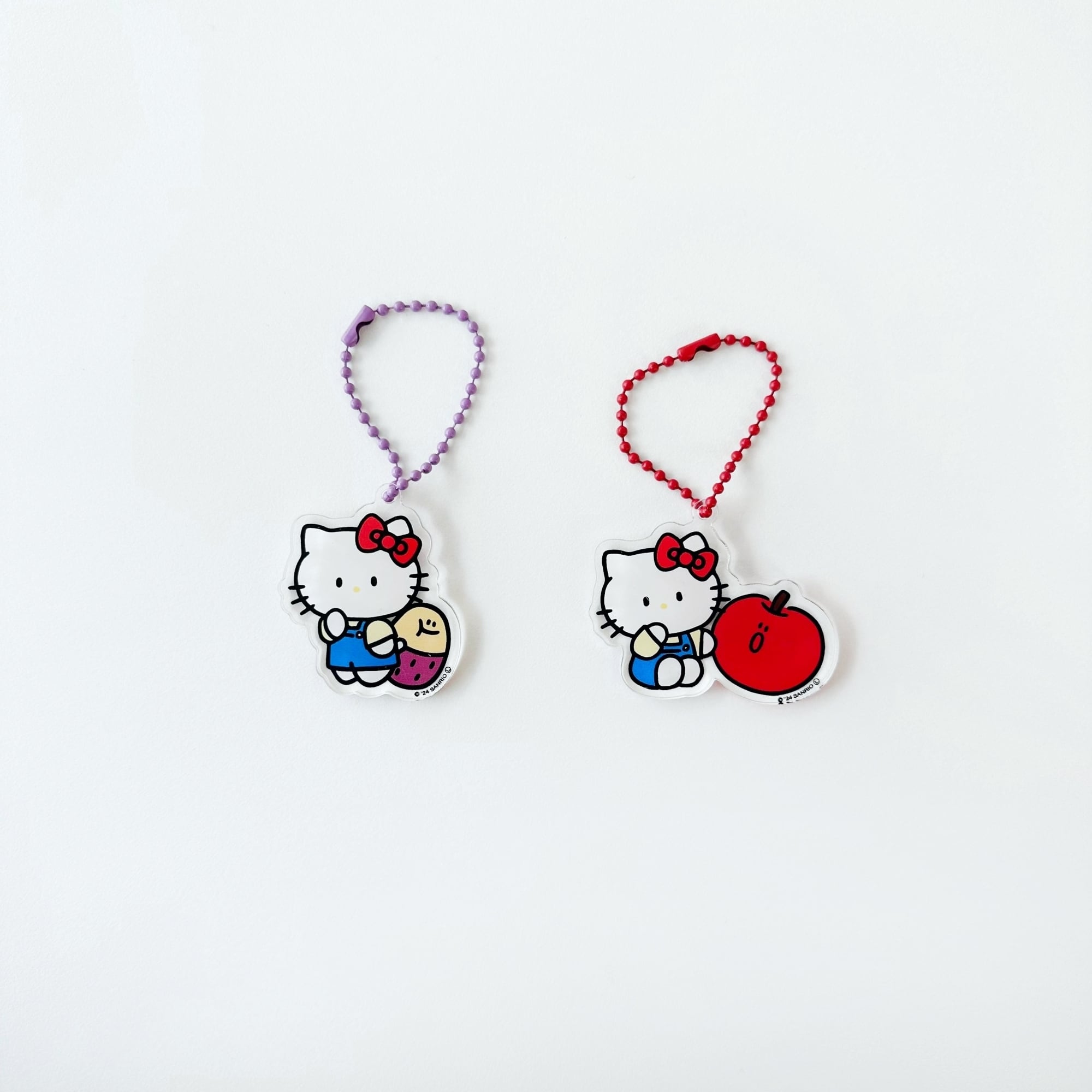 second morning × sanrio characters] ランダム アクリル キーリング