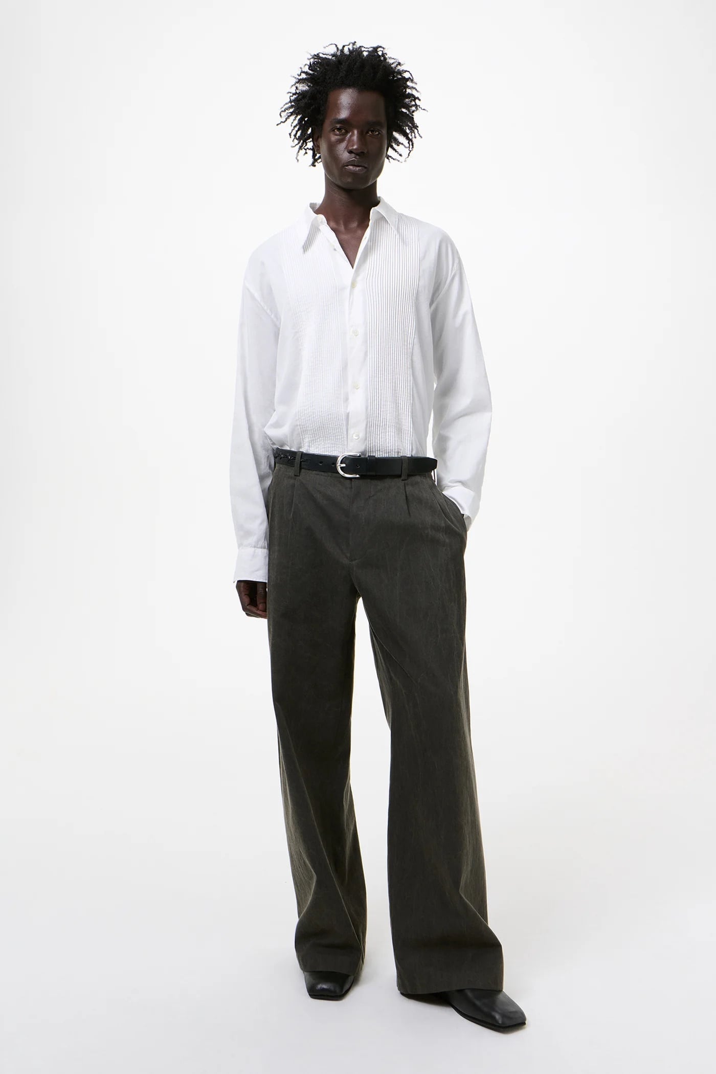 OUR LEGACY BRIDGE CHINO Antique Mudd Coated Sateen M2264BAM | BEST