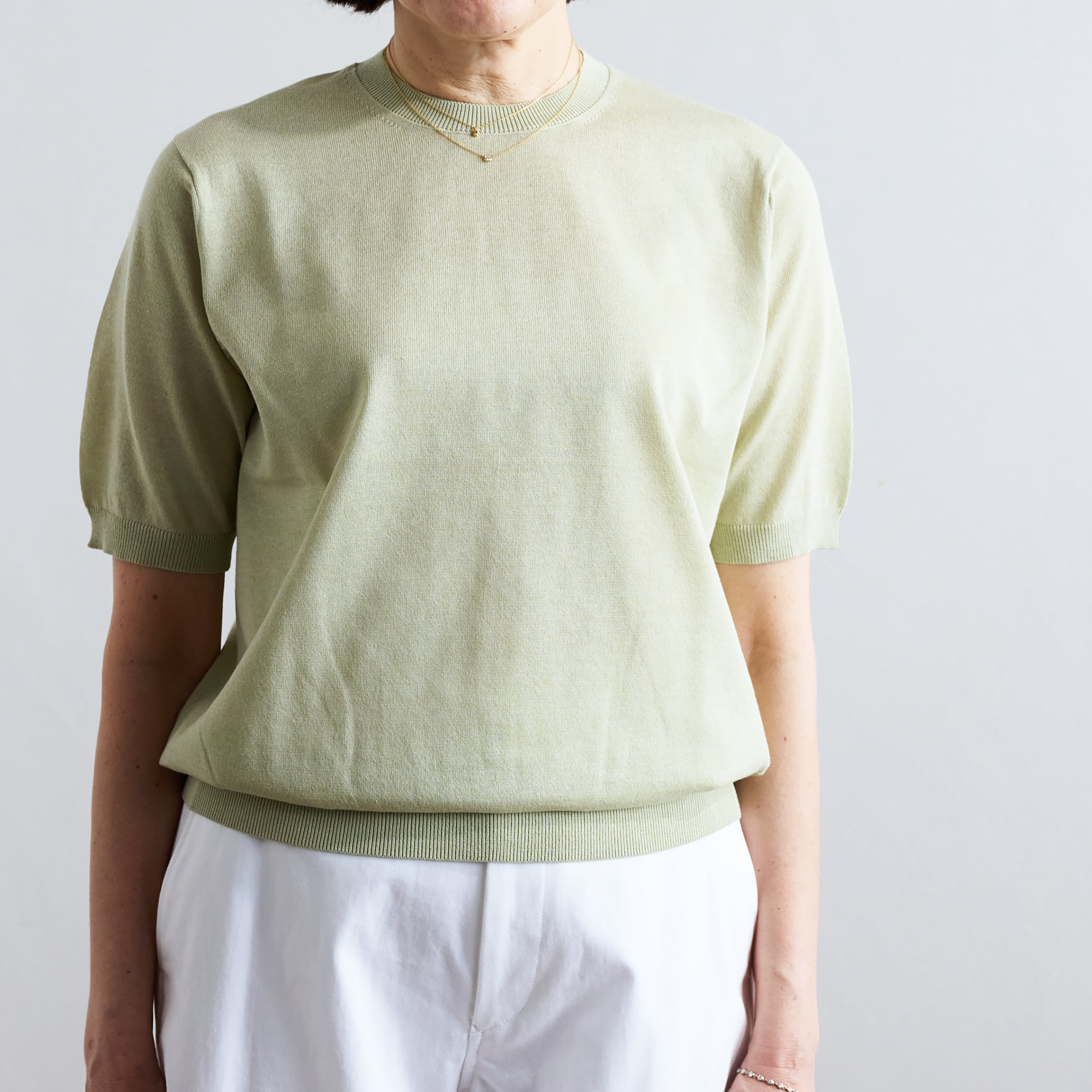 30%off】SLOANE スローン 16G天竺 リサイクルポリエステル×コットン