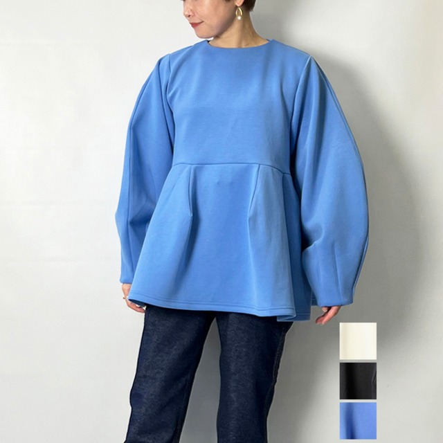 HeRIN.CYE へリンドットサイ Feels hem flare tops 530HSM80-0010 2024春夏新作 [送料無料]