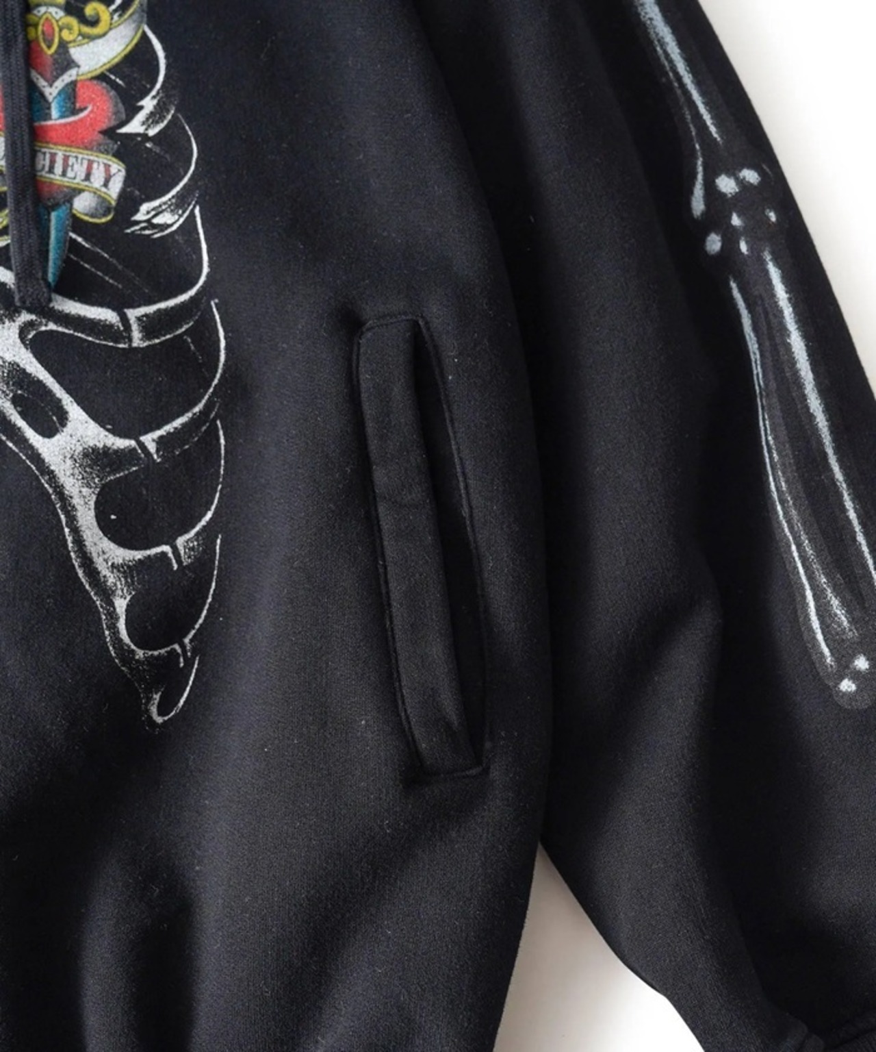 SUBCIETY / Skelton hoodie / スウェットパーカー / 151-31060 - 6